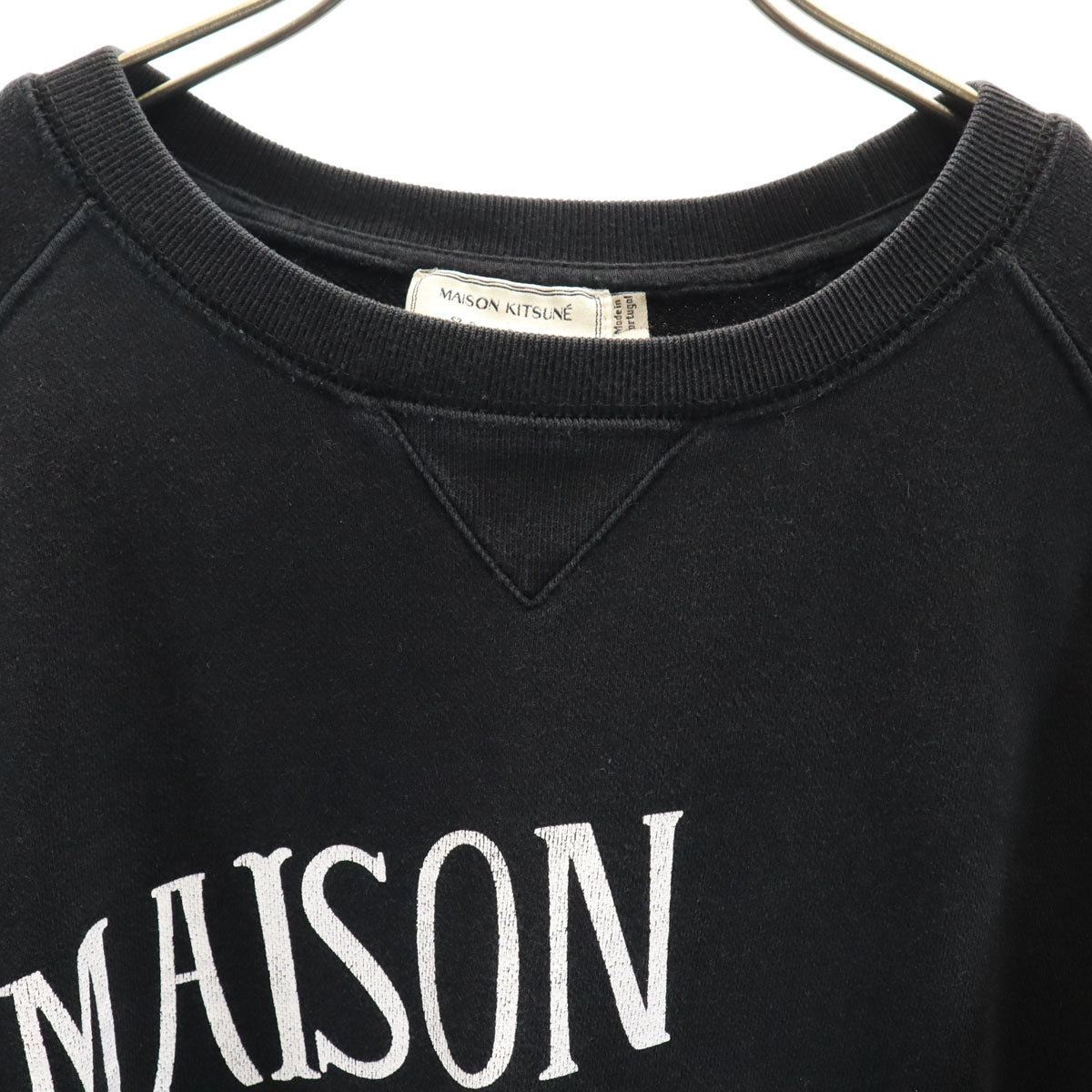MAISON KITSUNE メゾンキツネ 長袖 トレーナー M ブラック系 スウェット メンズ