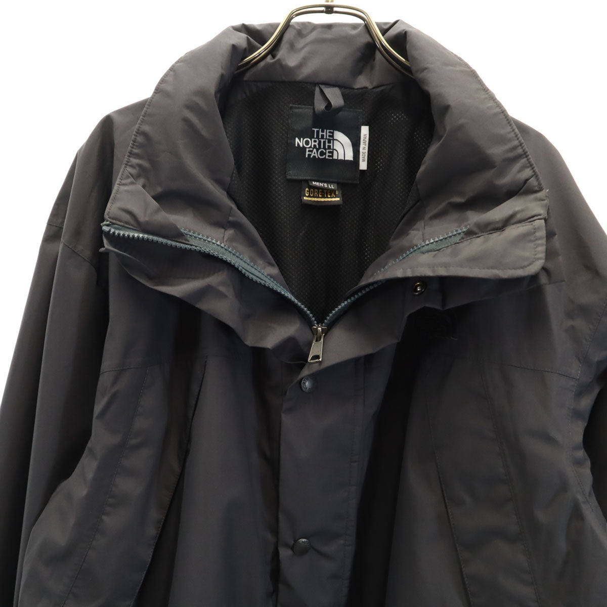 THE NORTH FACE ノースフェイス ゴアテックス マウンテンパーカー 上下 セットアップ LL チャコールグレー ジャケット アウトドア NP-2001 メンズ