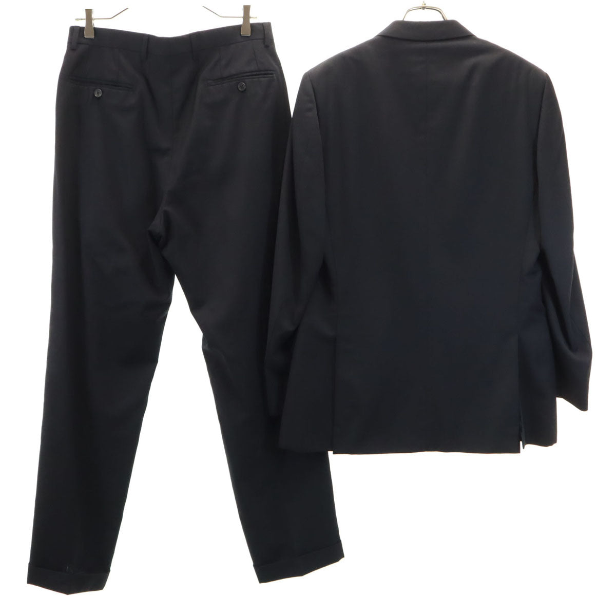 GUCCI グッチ スーツ 上下 セットアップ 48 ブラック メンズ