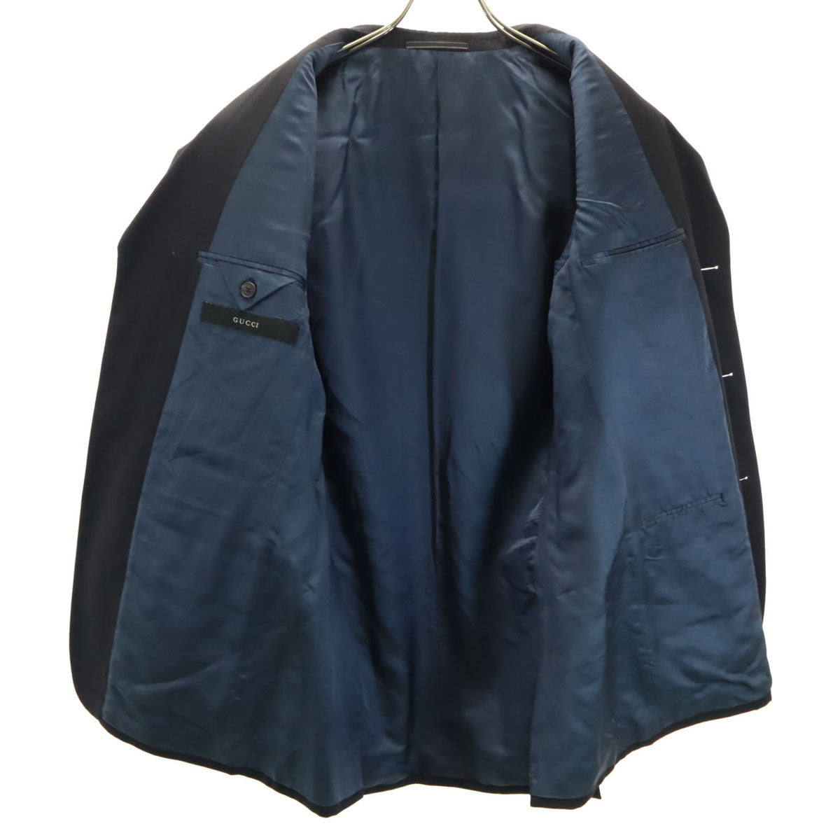 GUCCI グッチ スーツ 上下 セットアップ 48 ブラック メンズ