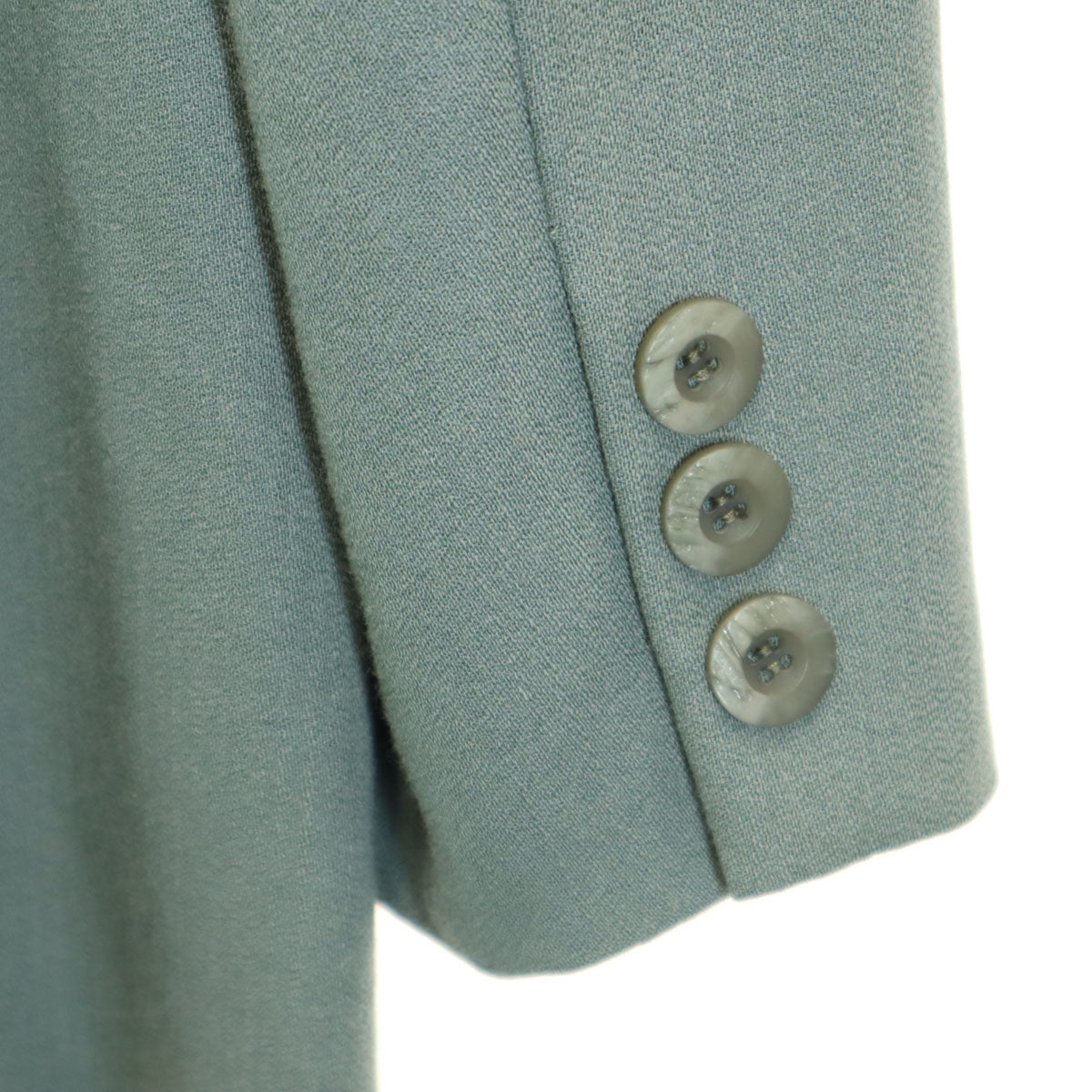 Burberrys バーバリーズ 90s オールド パンツスーツ 上下 セットアップ 11 グリーングレー レディース