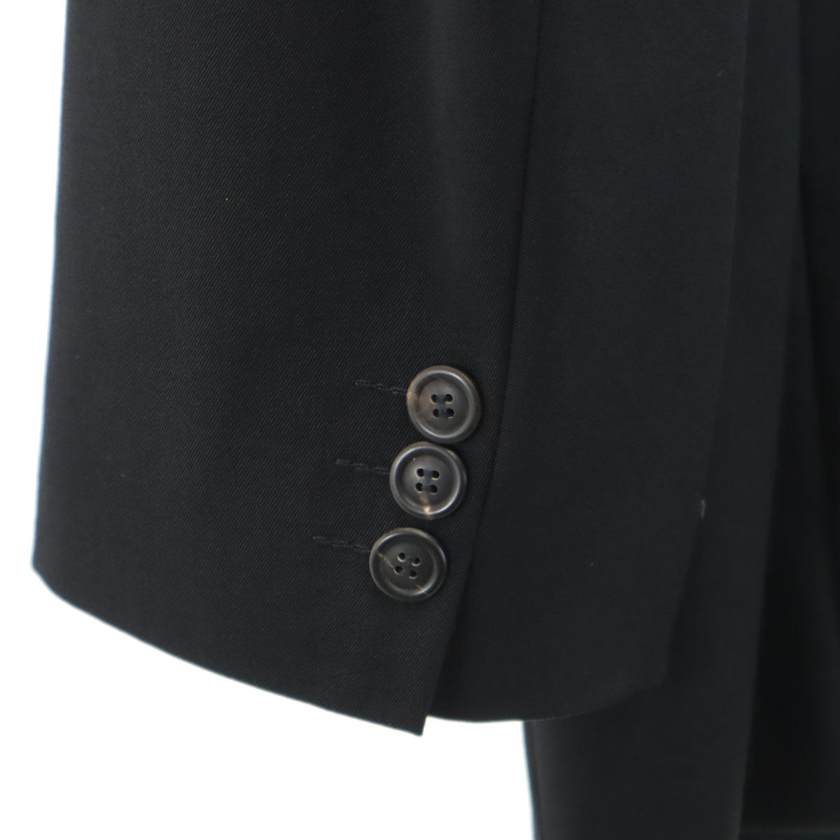 ISSEY MIYAKE MEN イッセイミヤケメン 90s 日本製 オールド スーツ 上下 セットアップ M/L ブラック メンズ