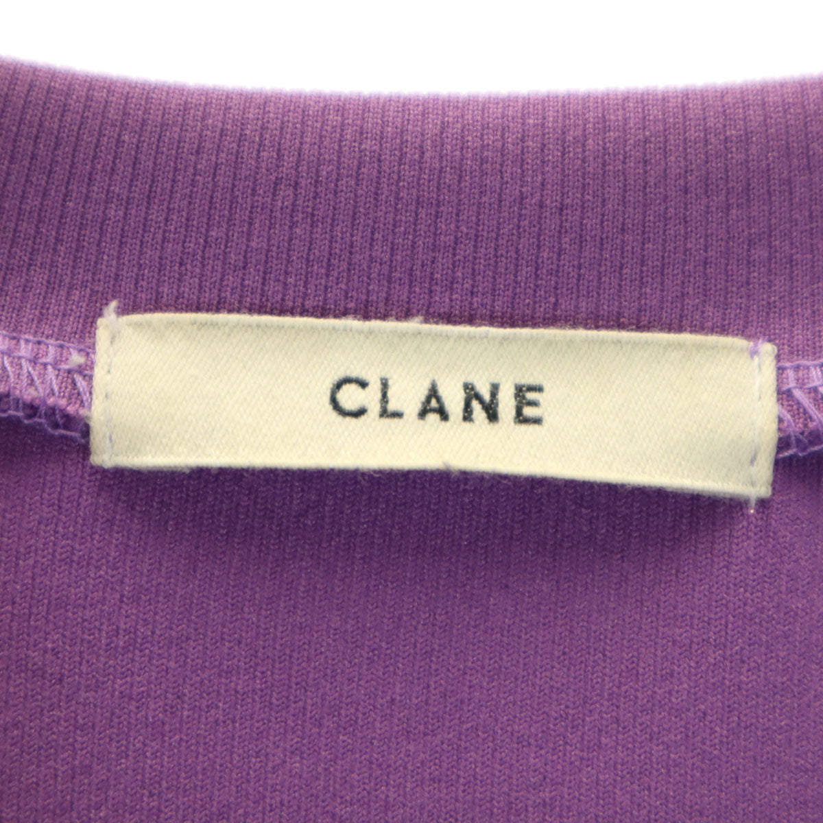 CLANE クラネ 日本製 長袖 トレーナー 上下 セットアップ 1 パープル レディース
