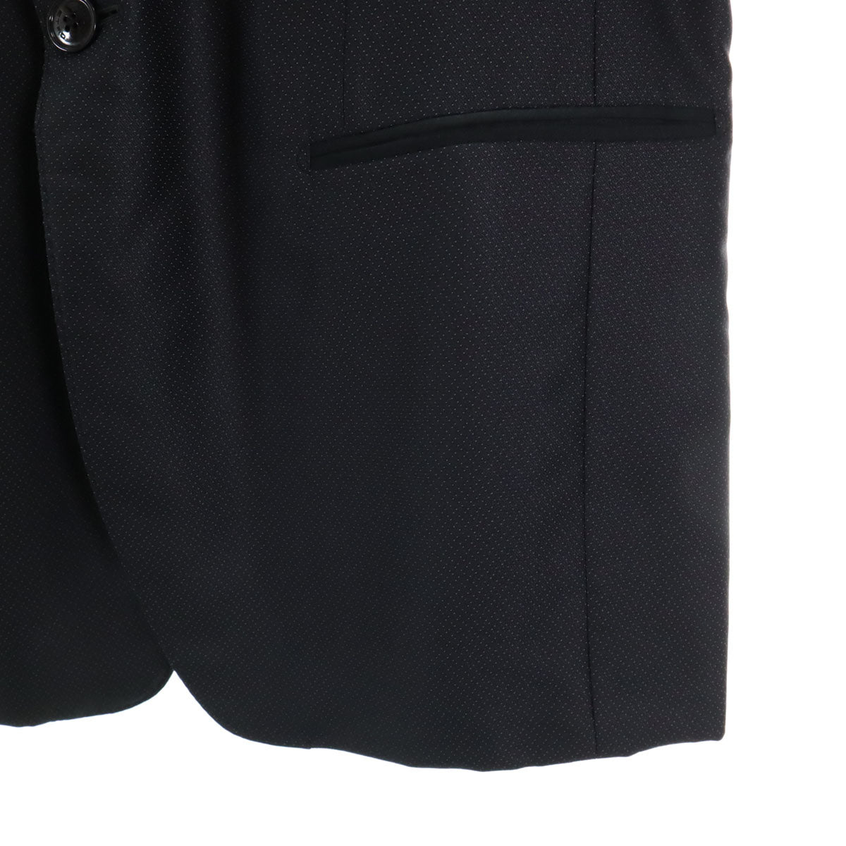 ETRO エトロ イタリア製 シルクブレンド スーツ 上下 セットアップ 52 黒系 メンズ