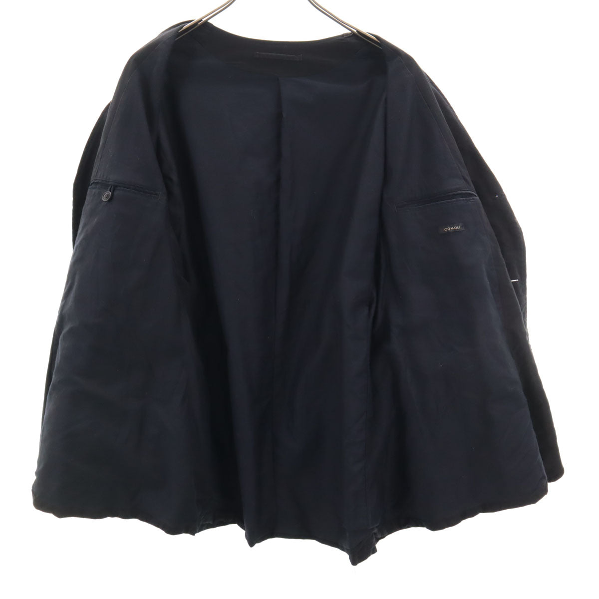 COMOLI コモリ 日本製 ハンティングジャケット 2 ブラック メンズ