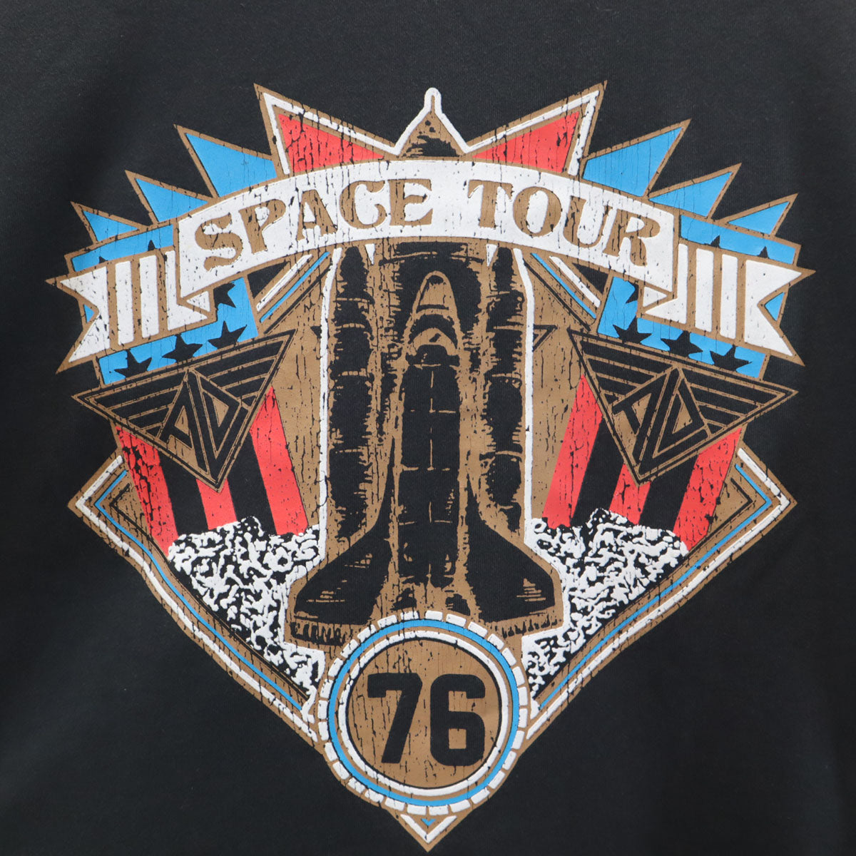 ALDIES アールディーズ 未使用 長袖 袖プリント Tシャツ S 黒 ロンT タグ付き メンズ