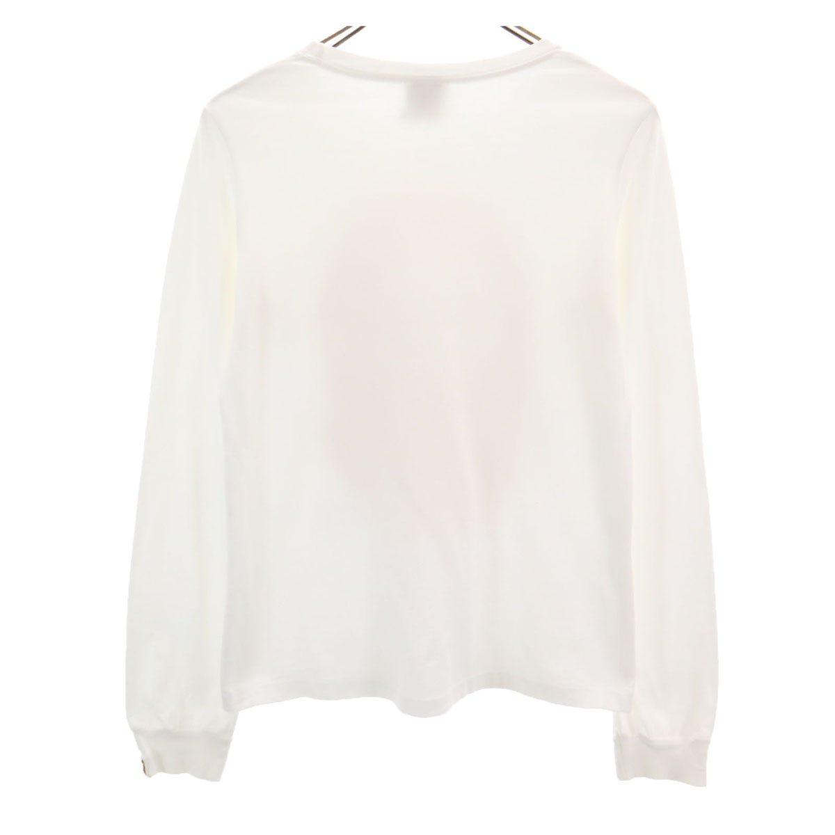 BAPE ベイプ 日本製 長袖 Tシャツ S ホワイト ロンT レディース