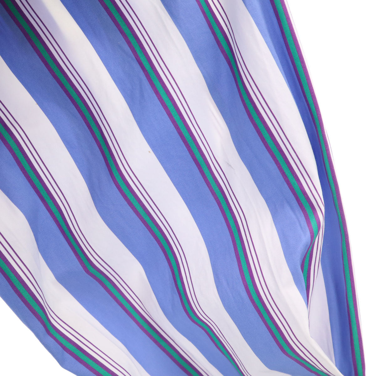 MSGM エムエスジーエム イタリア製 ストライプ柄 長袖 コットンシャツ 38 ホワイト レディース