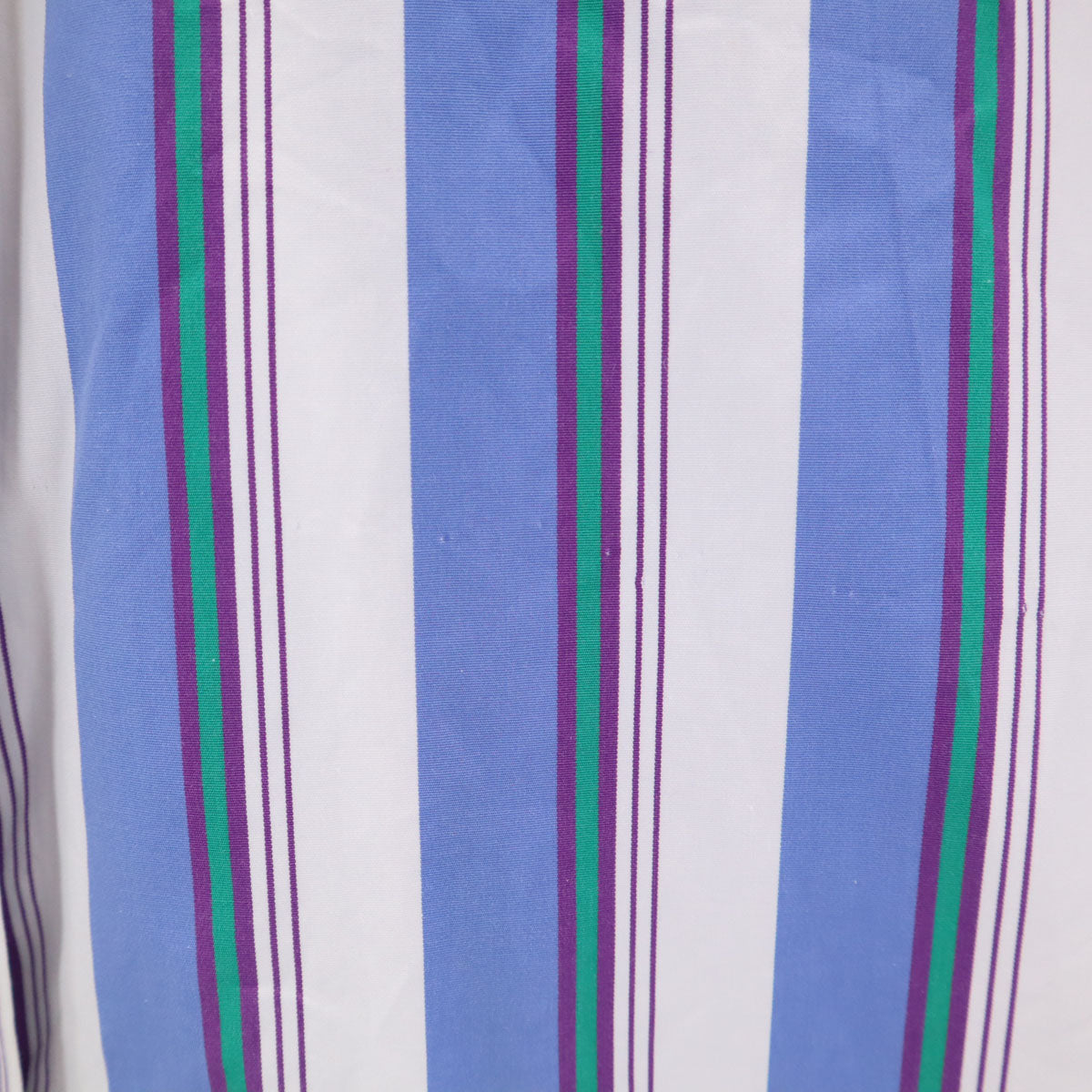 MSGM エムエスジーエム イタリア製 ストライプ柄 長袖 コットンシャツ 38 ホワイト レディース