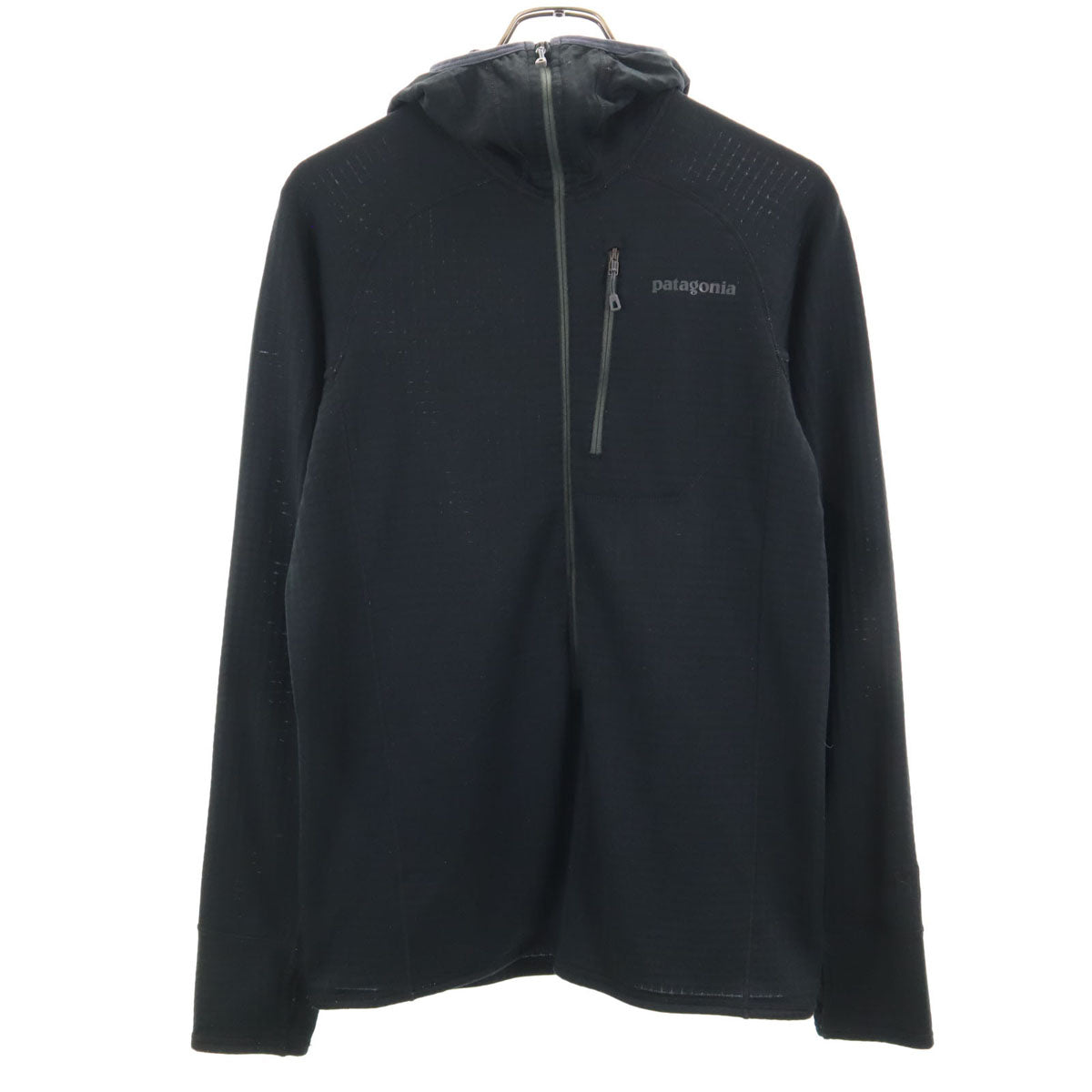 patagonia パタゴニア 長袖 レギュレーターR1 パーカー S ブラック アウトドア 40074FA15 プルオーバー メンズ