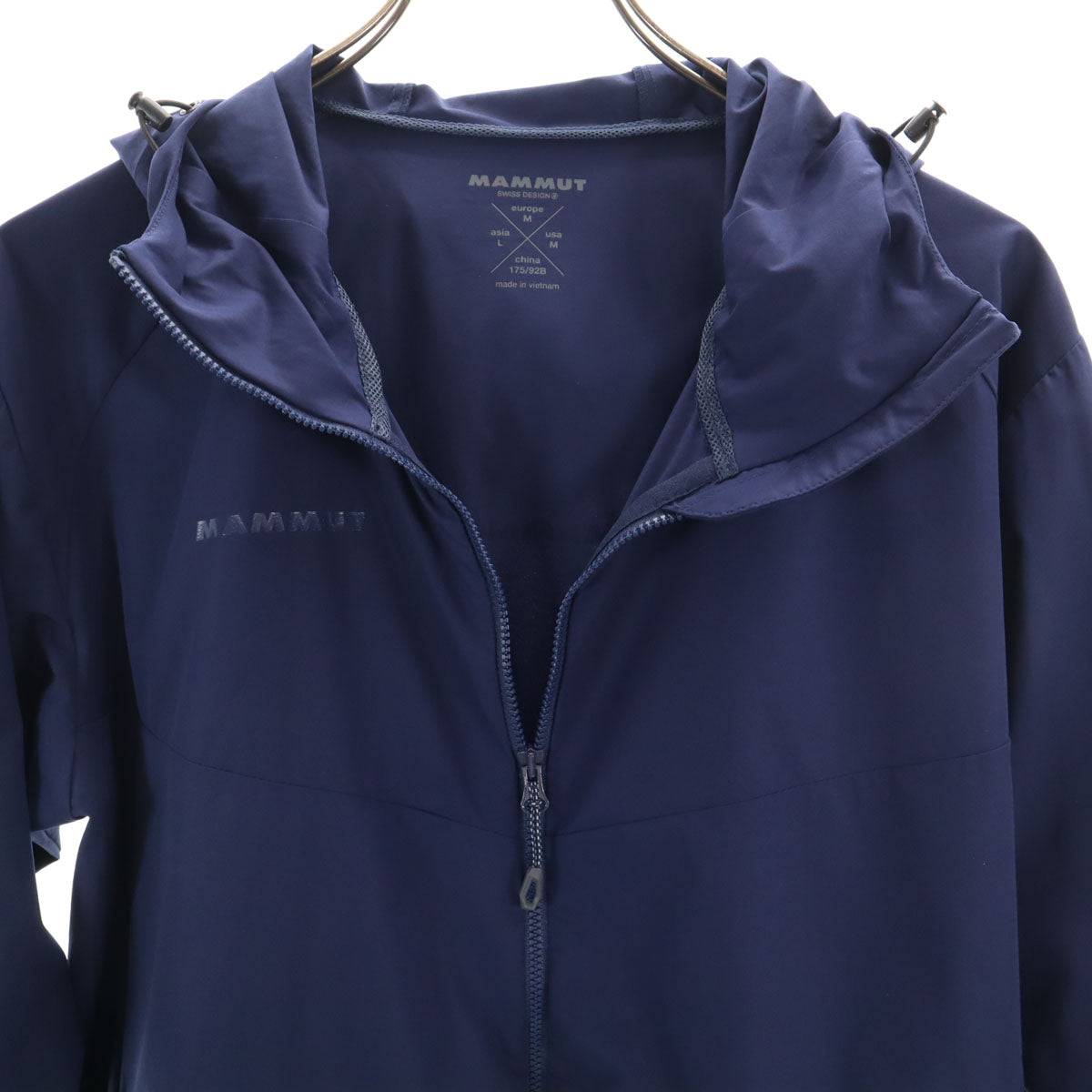 Mammut マムート グラナイトエスオーフーデット ジャケット L ネイビー アウトドア メンズ