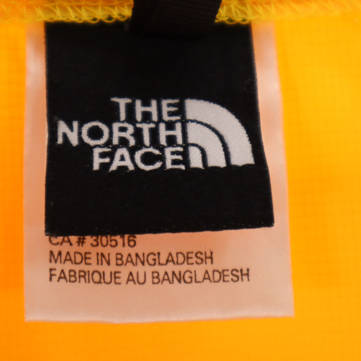 THE NORTH FACE ノースフェイス 長袖 ナイロンジャケット S 山吹色 アウトドア NP-0002 メンズ