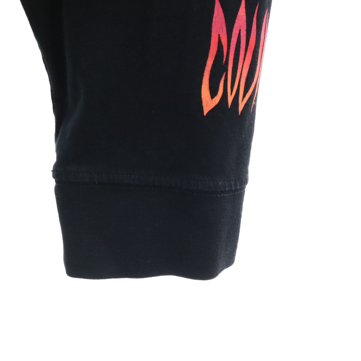 MARCELO BURLON マルセロバーロン バックプリント 長袖 Tシャツ S 黒 ロンT メンズ