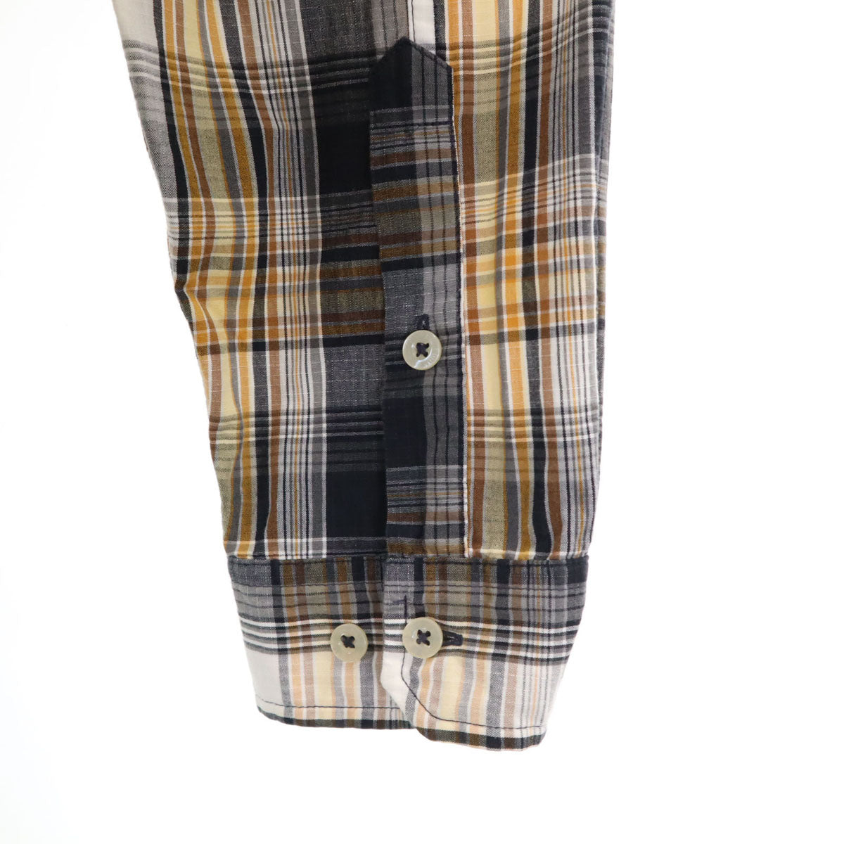 patagonia パタゴニア チェック柄 長袖 ウエスタンヨーク シャツ S 黒系 52250 アウトドア メンズ