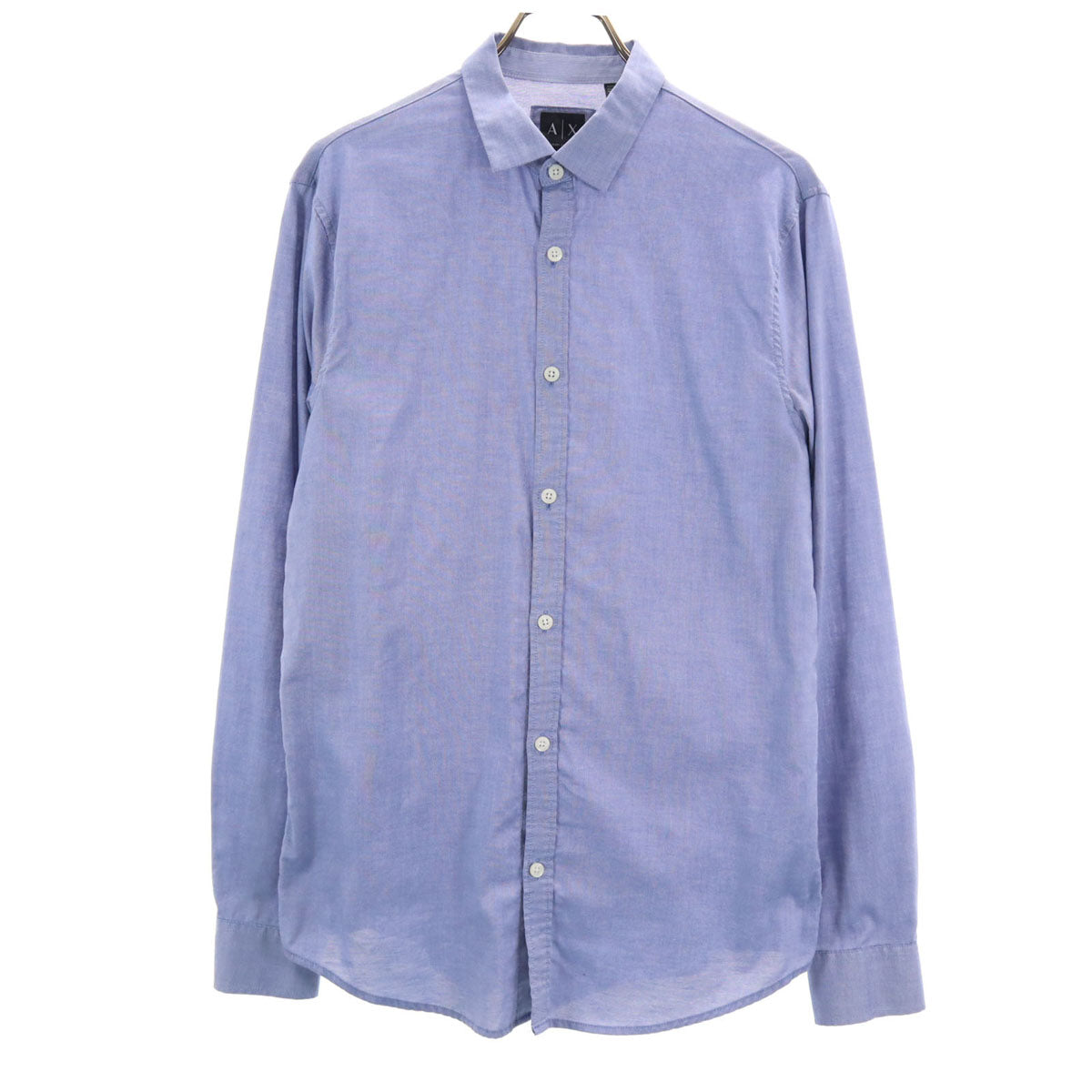 ARMANI EXCHANGE アルマーニエクスチェンジ 長袖 シャツ M ブルー系 メンズ