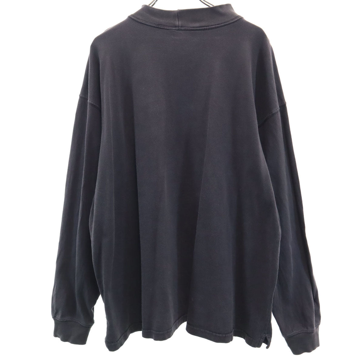 Carhartt カーハート 長袖 モックネック Tシャツ 2XL 黒 ロンT ビックサイズ メンズ