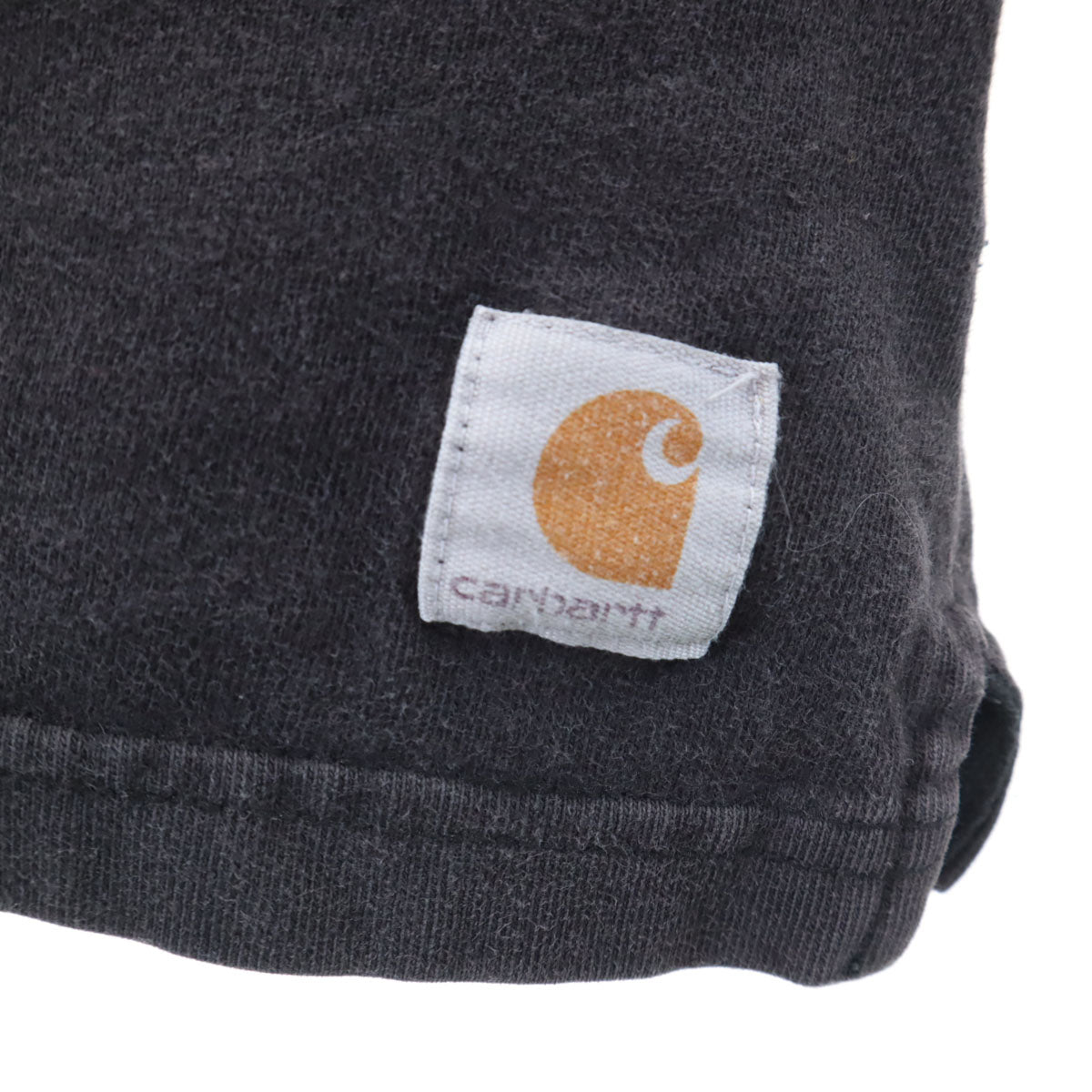 Carhartt カーハート 長袖 モックネック Tシャツ 2XL 黒 ロンT ビックサイズ メンズ