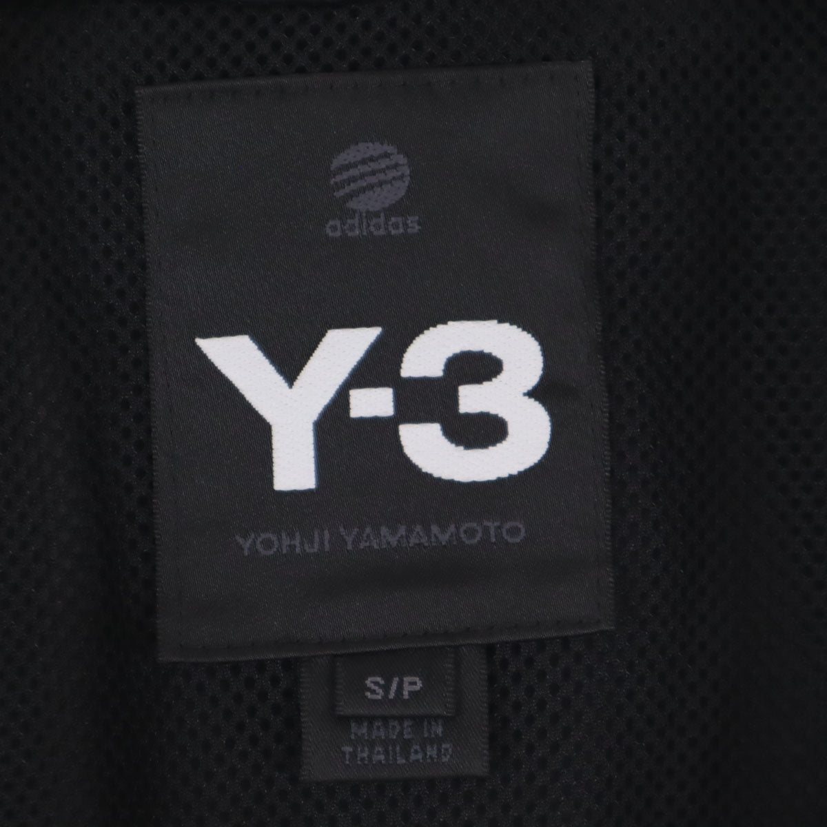 Y-3 ワイスリー adidas アディダス Yohji Yamamoto ヨウジヤマモト コラボ トラックジャケット S ブラック 裏メッシュ メンズ