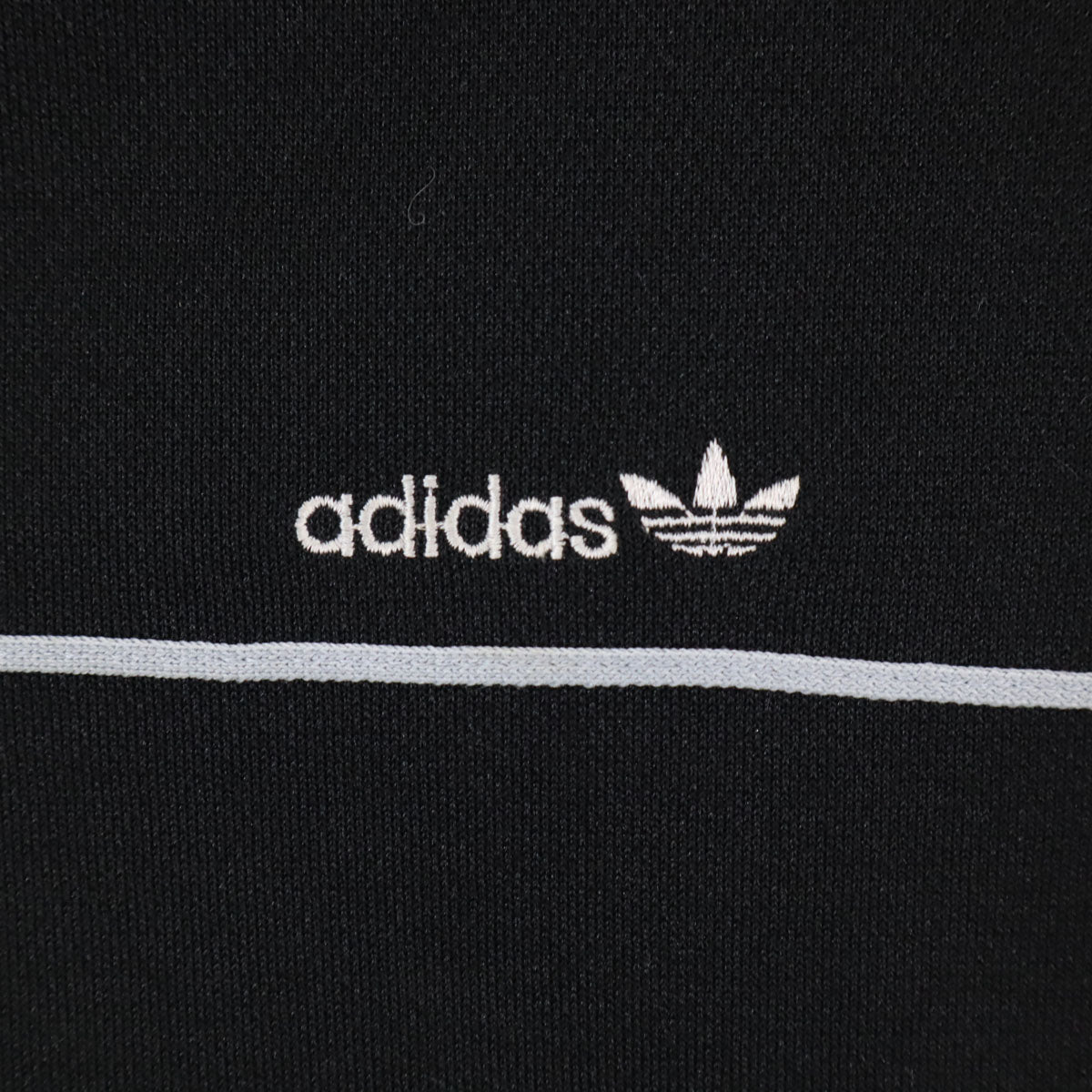 adidas アディダス 70s 西ドイツタグ ヴィンテージ トラックジャケット M ブラック デサント テクノ ジャージ メンズ