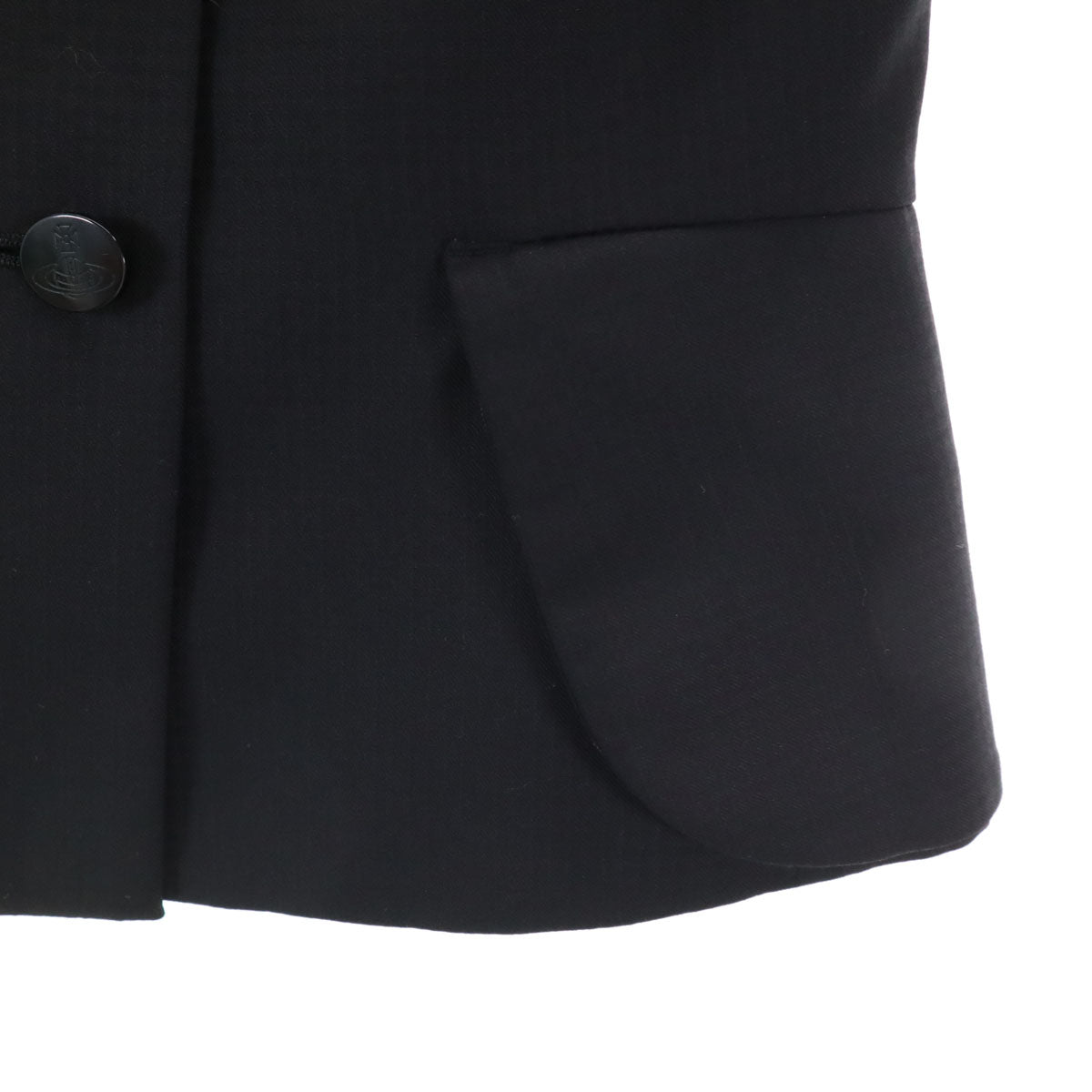 Vivienne Westwood Red Label ヴィヴィアンウエストウッド レッドレーベル 日本製 総柄 テーラードジャケット 1 ブラック レディース