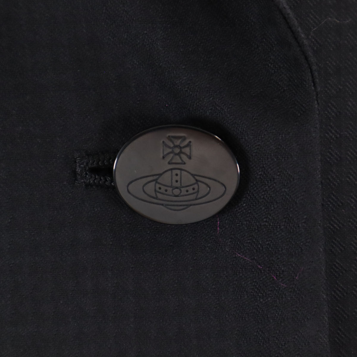 Vivienne Westwood Red Label ヴィヴィアンウエストウッド レッドレーベル 日本製 総柄 テーラードジャケット 1 ブラック レディース