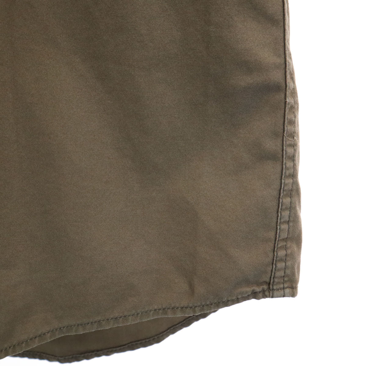 BURBERRY BLACK LABEL バーバリーブラックレーベル 長袖 ミリタリーシャツ 3 オリーブ系 メンズ