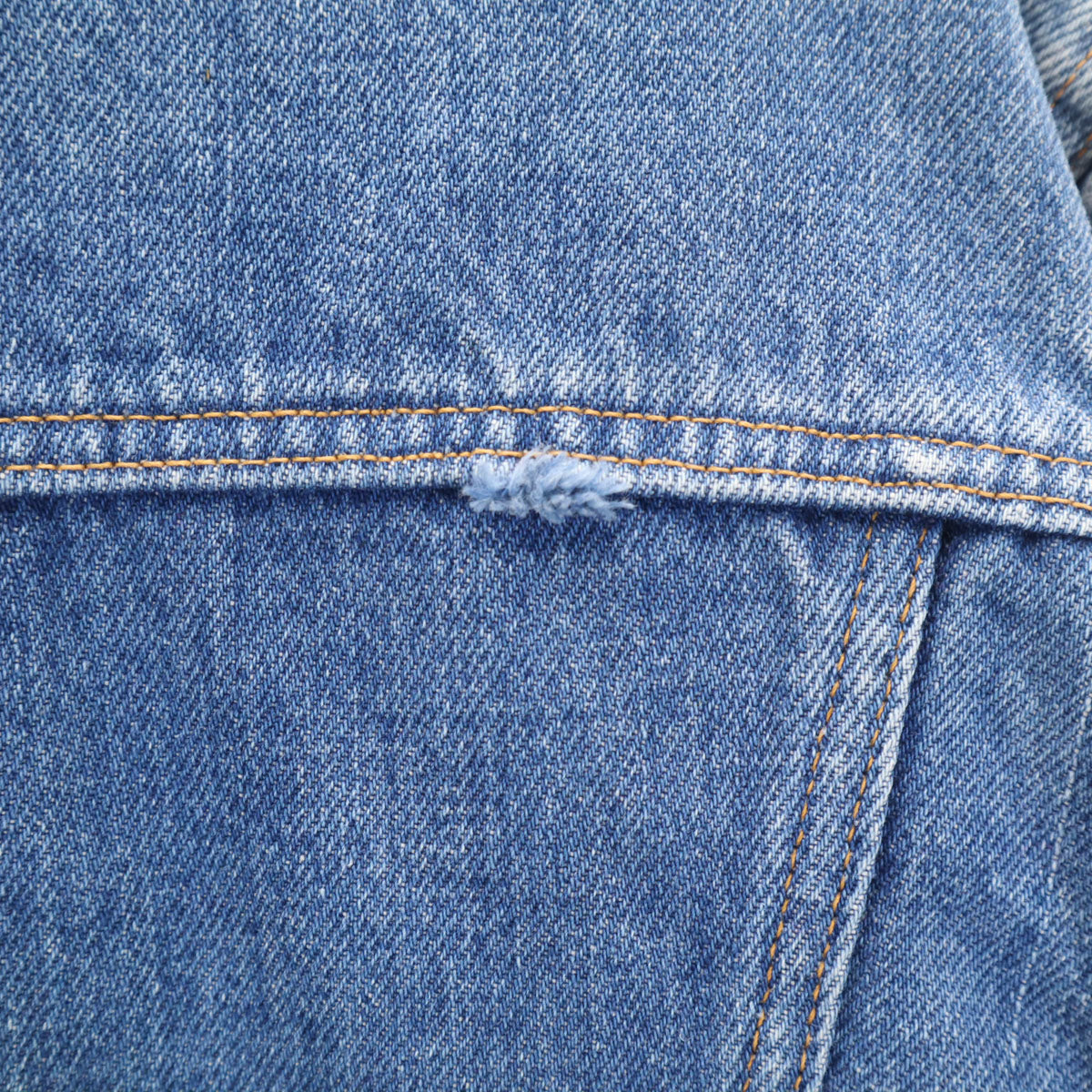 Triple LLL Brand トリプルエルブランド 70s ヴィンテージ デニムジャケット ウォッシュブルー ジージャン トラッカー メンズ