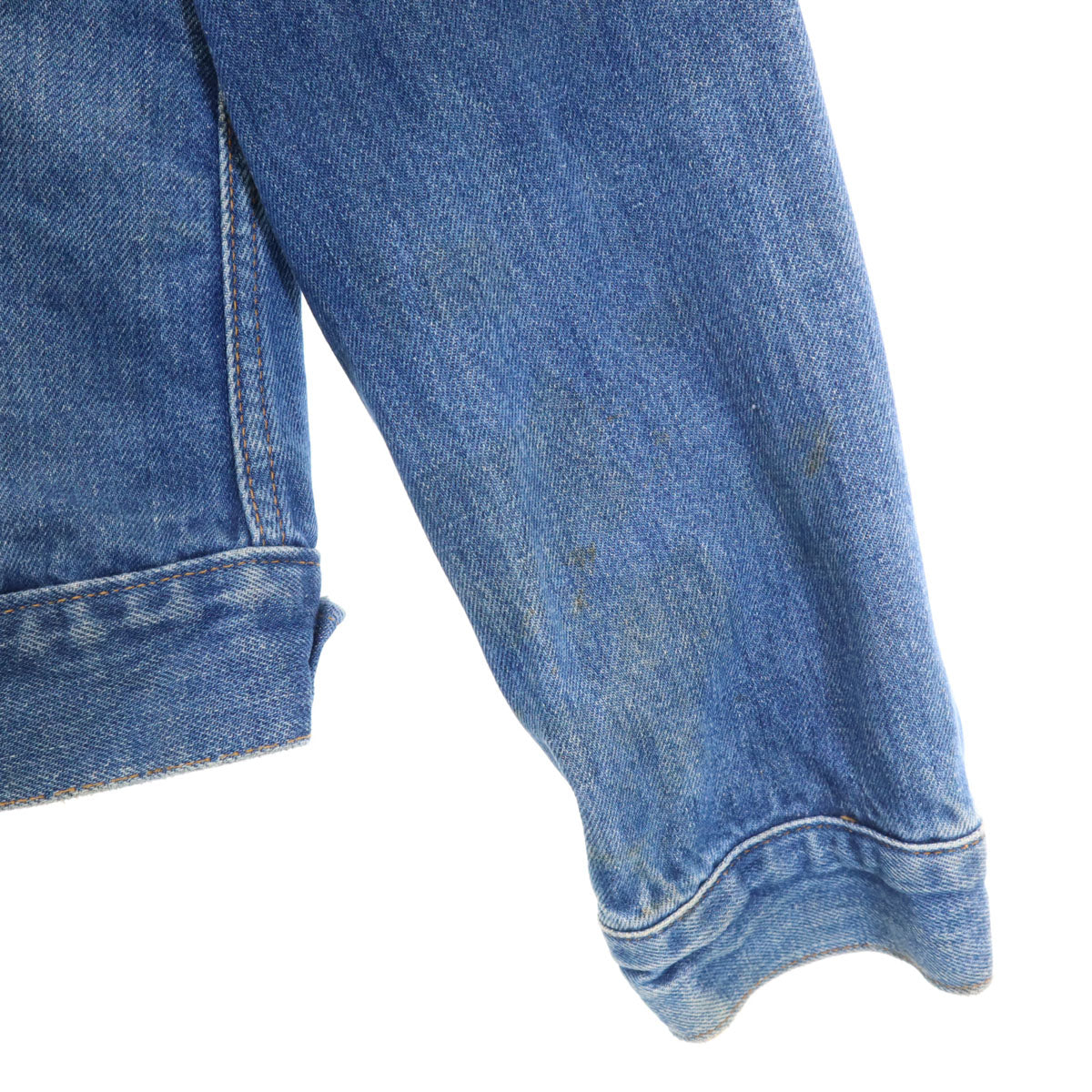 Triple LLL Brand トリプルエルブランド 70s ヴィンテージ デニムジャケット ウォッシュブルー ジージャン トラッカー メンズ