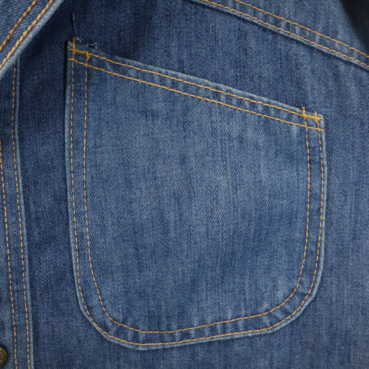 Sears シアーズ 70s ヴィンテージ デニム カバーオール L ウォッシュブルー ジージャン メンズ