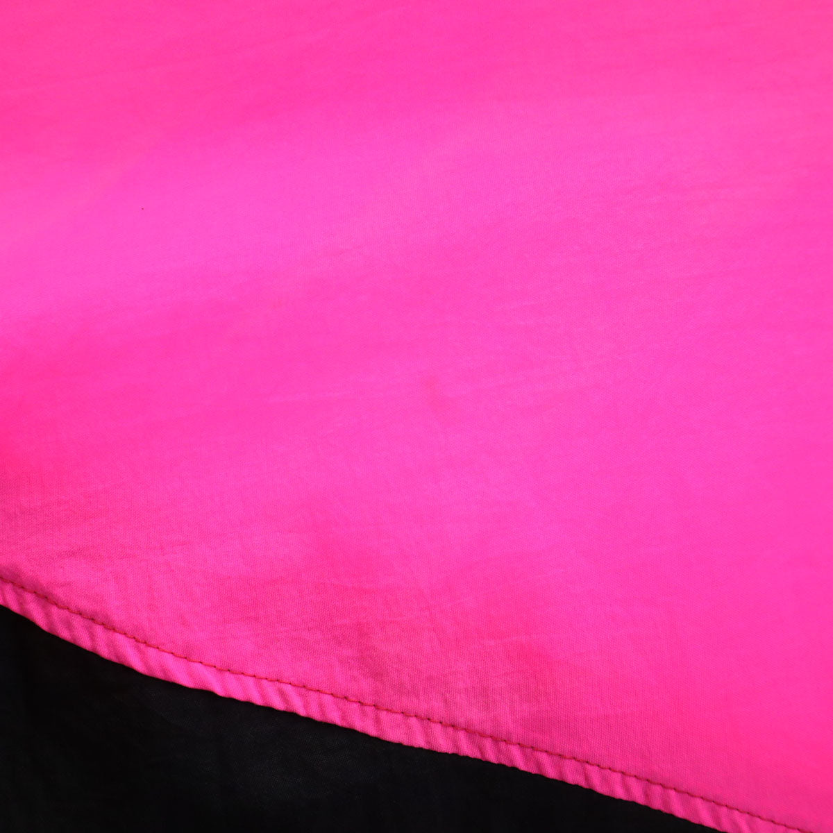 Surf STYLE 90s オールド ハーフジップ ナイロンジャケット ONE SIZE ブラック プルオーバー メンズ