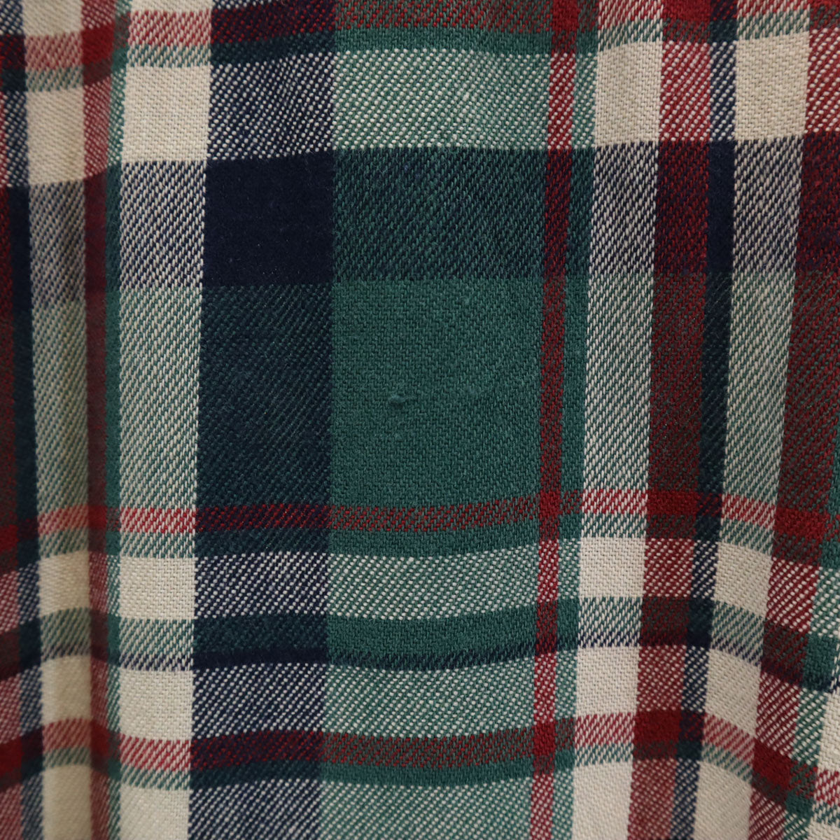 L.L.Bean エルエルビーン 80s ヴィンテージ チェック柄 長袖 ボタンダウンシャツ L グリーン アウトドア メンズ