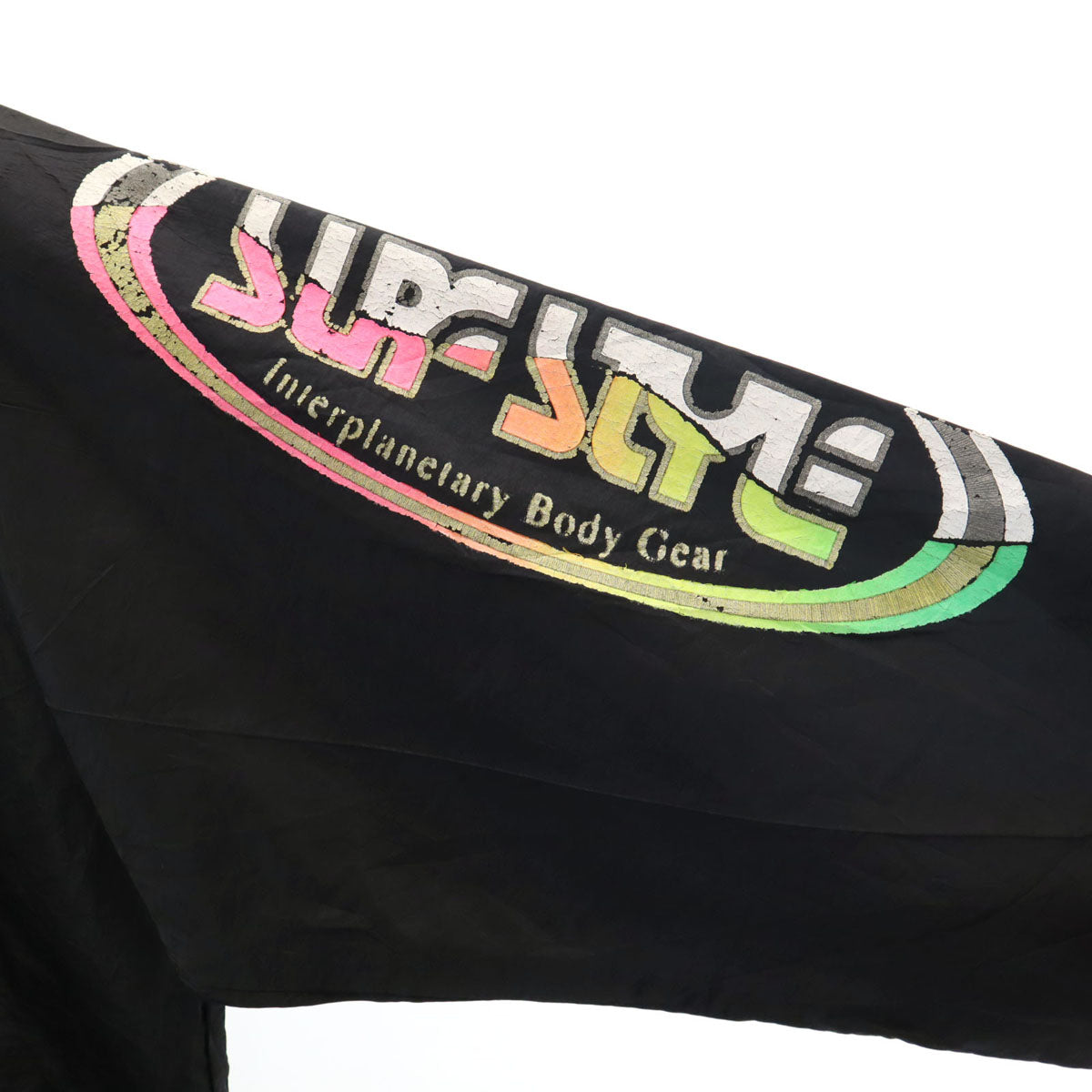 Surf STYLE 90s オールド USA製 ハーフジップ ジャケット ONE SIZE ブラック プルオーバー メンズ