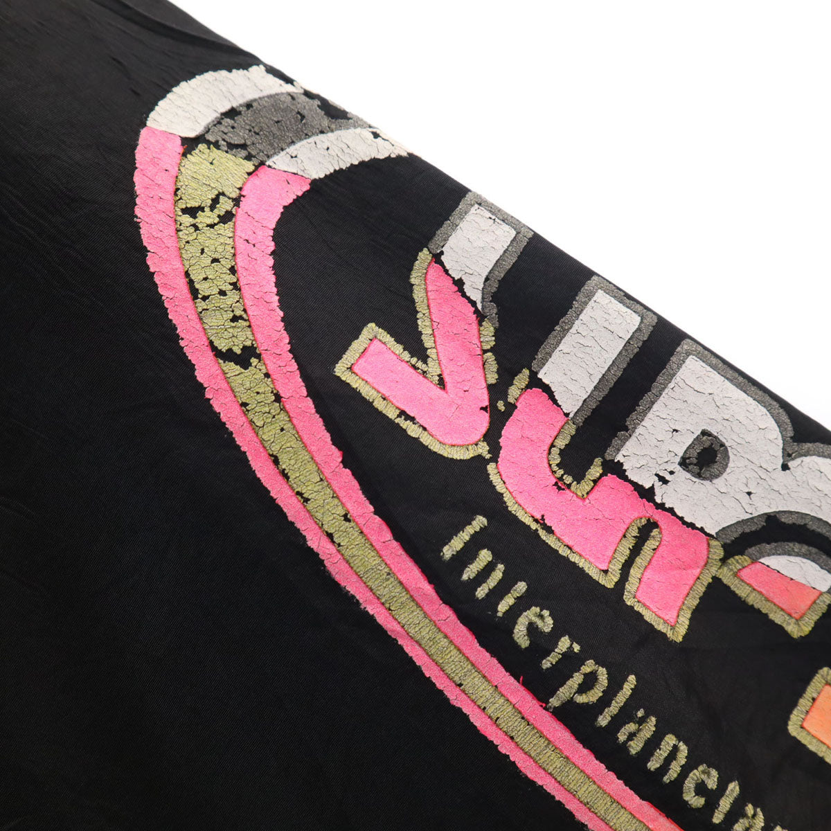 Surf STYLE 90s オールド USA製 ハーフジップ ジャケット ONE SIZE ブラック プルオーバー メンズ