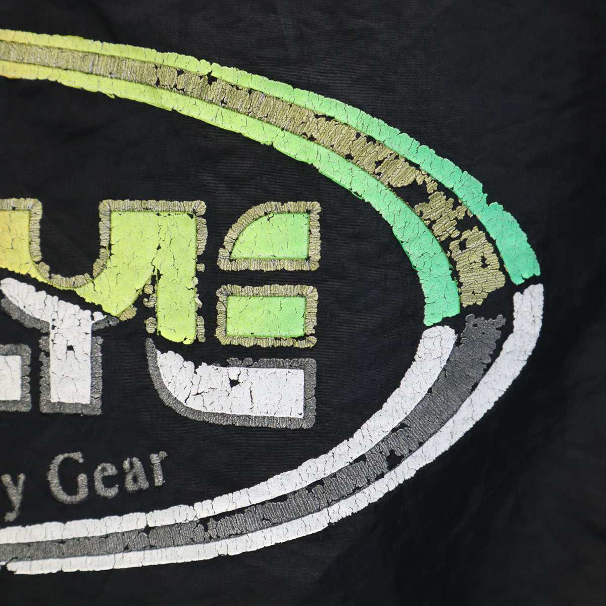 Surf STYLE 90s オールド USA製 ハーフジップ ジャケット ONE SIZE ブラック プルオーバー メンズ