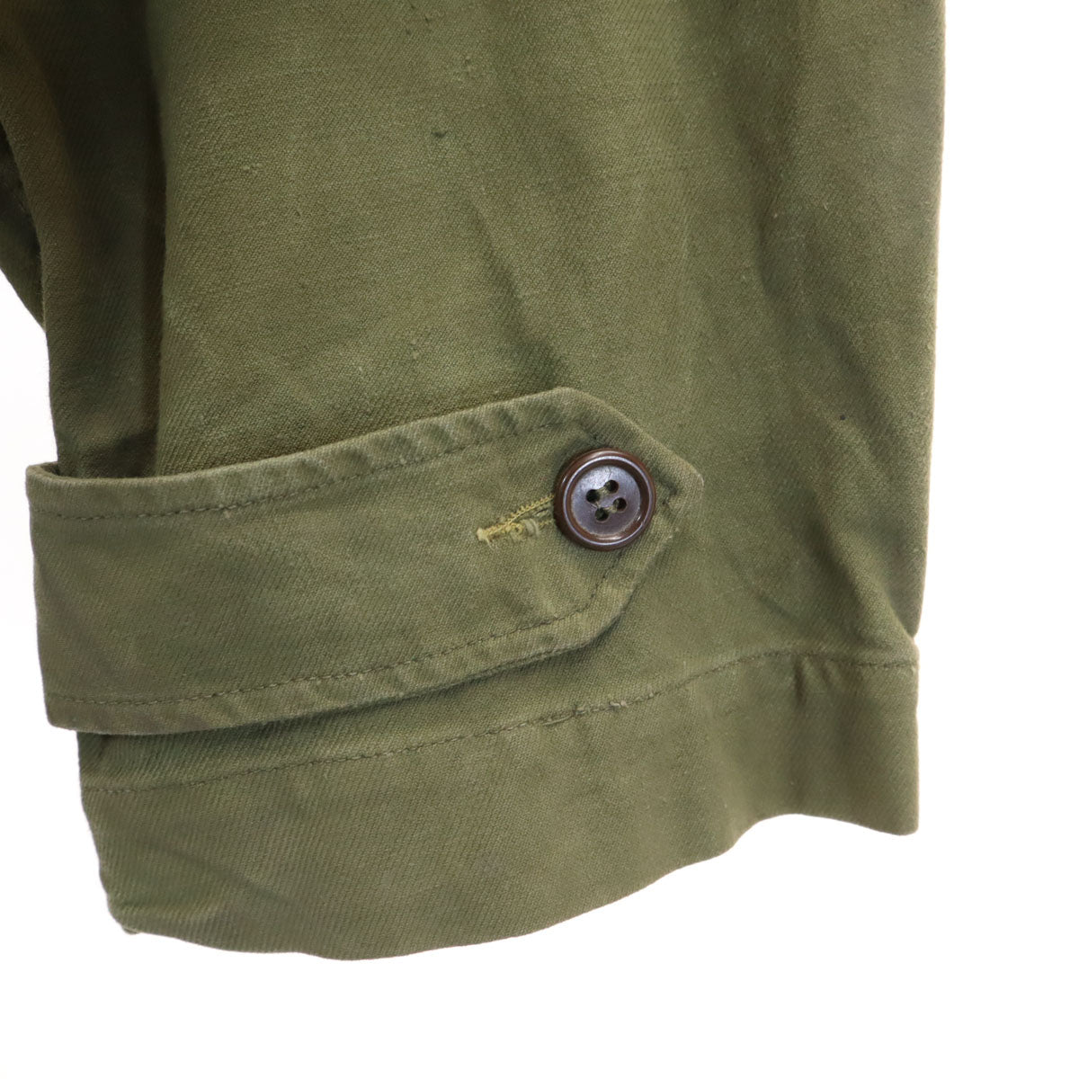 FRENCH ARMY フランス軍 60s 後期 コットンツイル ヴィンテージ M-47 フィールドジャケット 26 カーキ ミリタリー メンズ