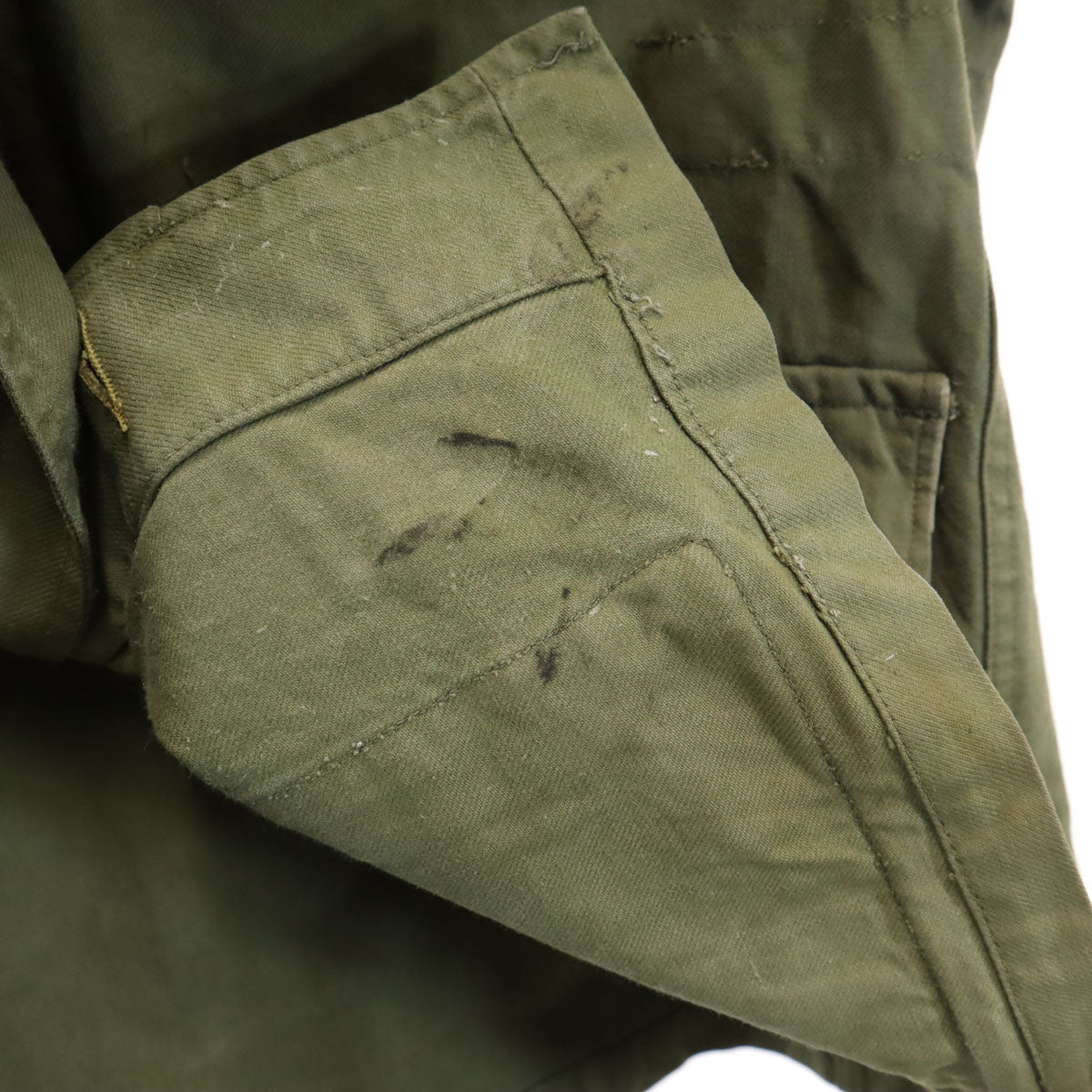 FRENCH ARMY フランス軍 60s 後期 コットンツイル ヴィンテージ M-47 フィールドジャケット 26 カーキ ミリタリー メンズ