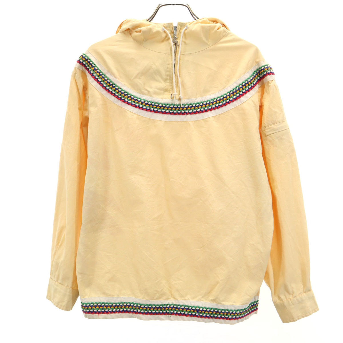 White Stag 70s ヴィンテージ 長袖 ハーフジップ パーカー クリーム プルオーバー レディース