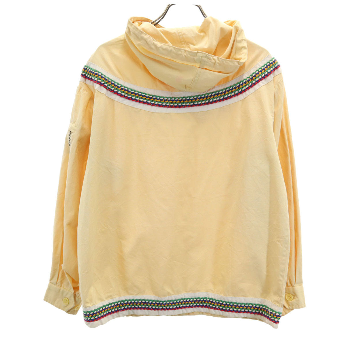 White Stag 70s ヴィンテージ 長袖 ハーフジップ パーカー クリーム プルオーバー レディース