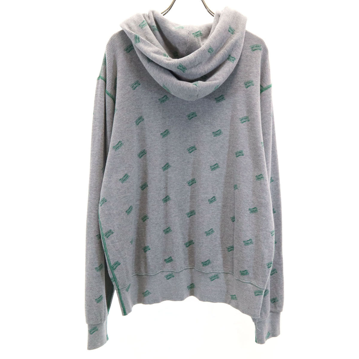 HYSTERIC GLAMOUR ヒステリックグラマー 長袖 ニット ジップパーカー M グレー メンズ