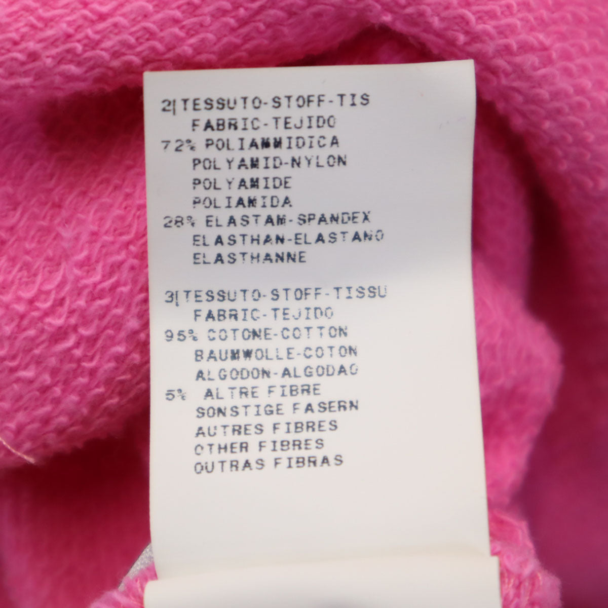 MOSCHINO モスキーノ イタリア製 長袖 スウェットパーカー 40 ピンク レディース