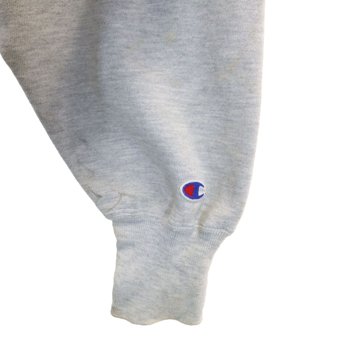 Champion チャンピオン 90s リバースウィーブ 刺繍タグ オールド 長袖 スウェット トレーナー M グレー 裏起毛 メンズ