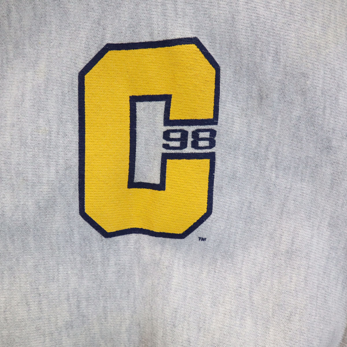 Champion チャンピオン 90s リバースウィーブ 刺繍タグ オールド 長袖 スウェット トレーナー M グレー 裏起毛 メンズ