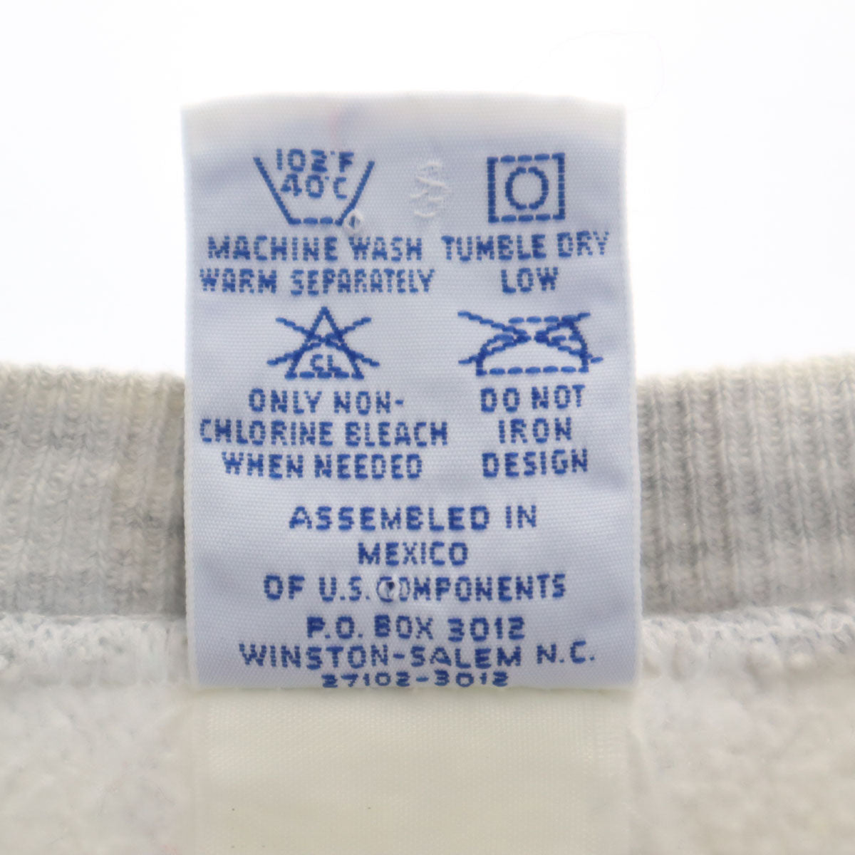 Champion チャンピオン 90s リバースウィーブ 刺繍タグ オールド 長袖 スウェット トレーナー M グレー 裏起毛 メンズ