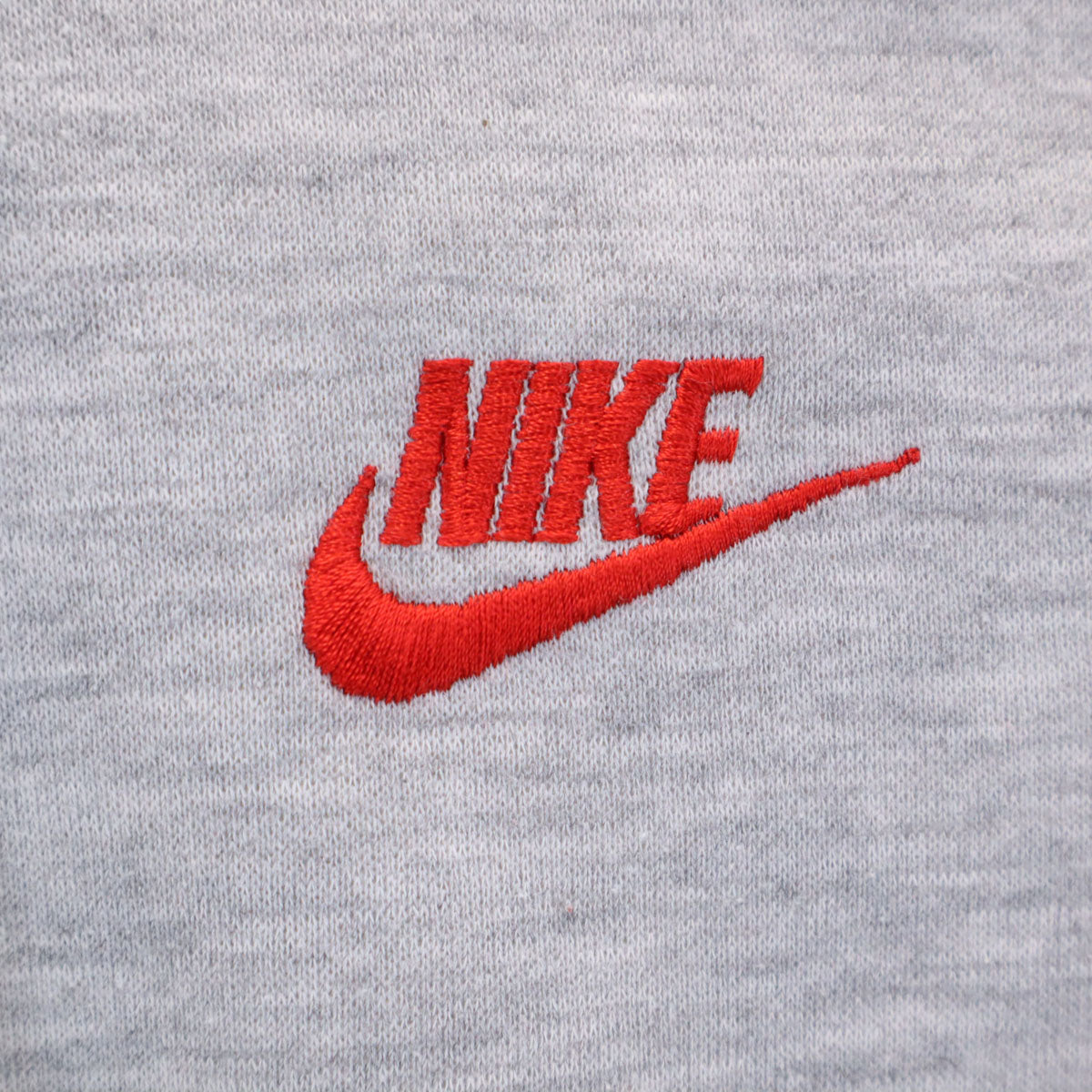 NIKE ナイキ 90s オールド 銀タグ 長袖 スウェット ジップパーカー L グレー系 裏起毛 メンズ