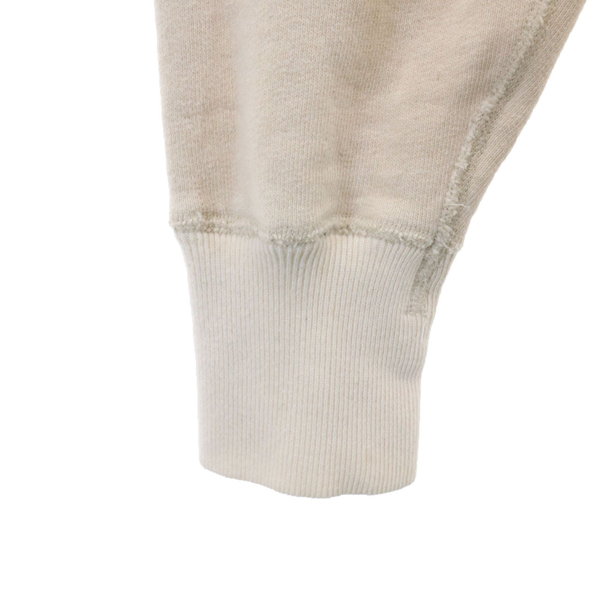 Nigel Cabourn ナイジェルケーボン 日本製 長袖 スウェット ジップパーカー 46 ベージュ メンズ