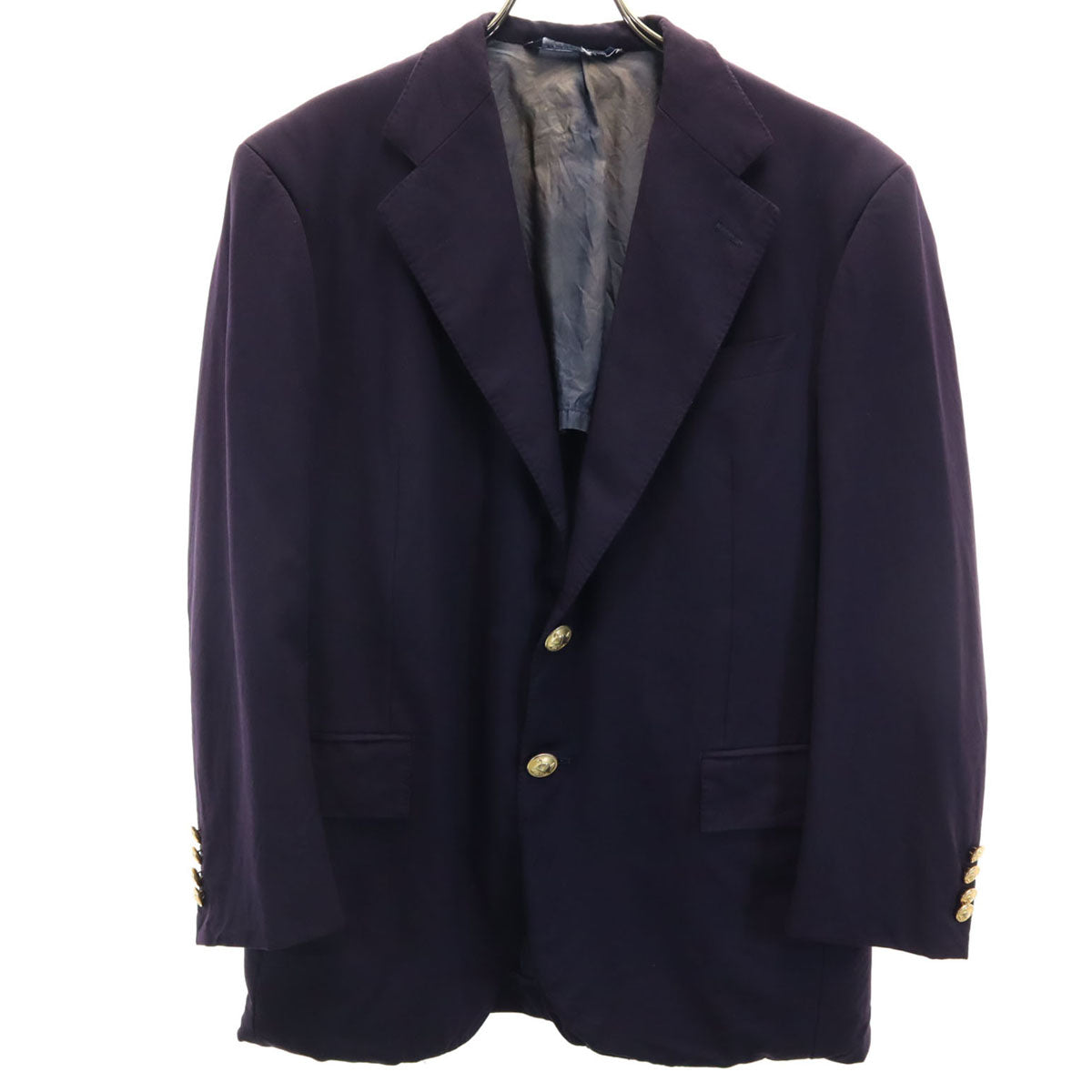 Polo by Ralph Lauren ポロバイラルフローレン 日本製 ウール テーラードジャケット AB4 ネイビー メンズ