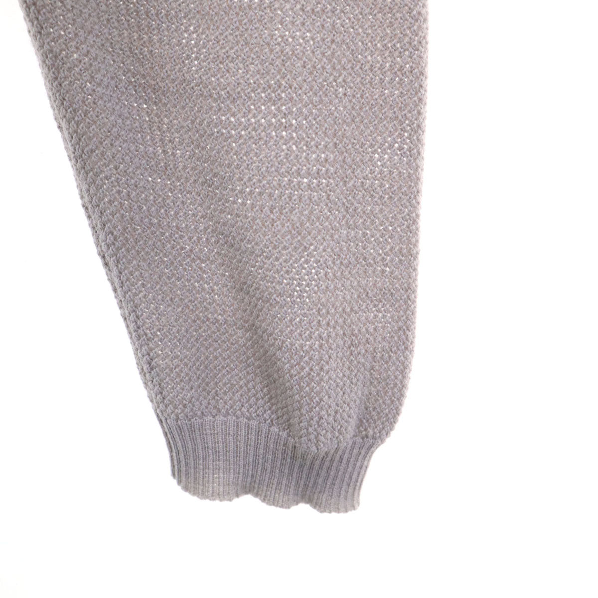 ARMANI アルマーニ イタリア製 長袖 セーター 48 グレー COLLEZIONI ニット メンズ