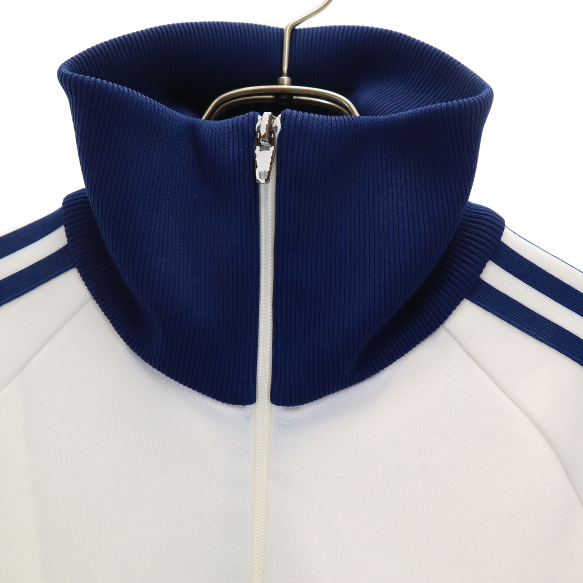 adidas アディダス 70s 80s ヴィンテージ トラックジャケット 4 白系 デサント ジャージ メンズ
