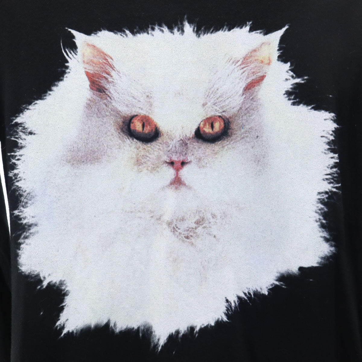 Vivienne Westwood RED LABEL ヴィヴィアンウエストウッドレッドレーベル 日本製 キャット プリント 長袖 カットソー 2 ブラック メンズ