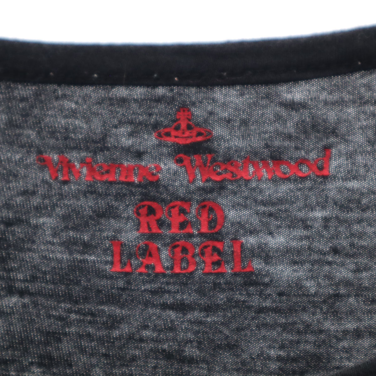 Vivienne Westwood RED LABEL ヴィヴィアンウエストウッドレッドレーベル 日本製 キャット プリント 長袖 カットソー 2 ブラック メンズ